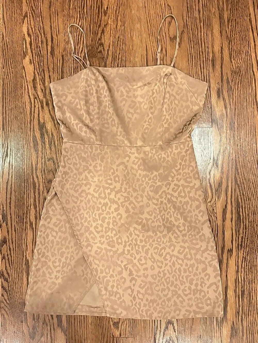 Forever 21 Animal Print Mini Dress Size Medium Like New